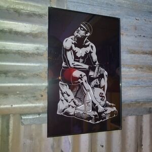 Burglar Statue By Neon Nicho Underground Street Art